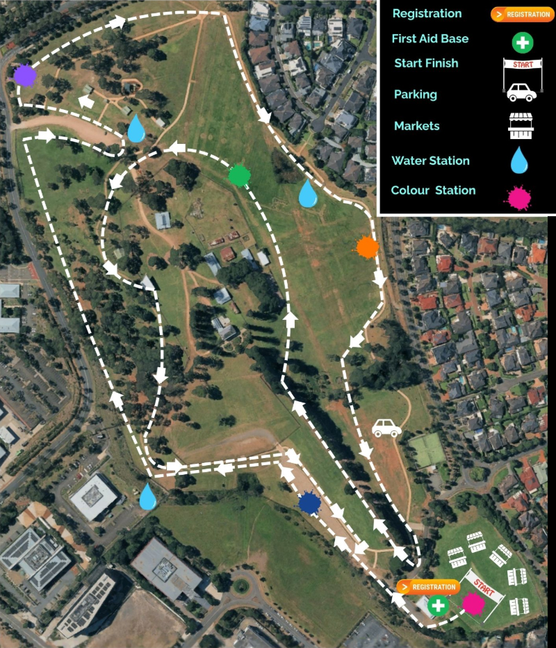 Run for the Hills Map 2026