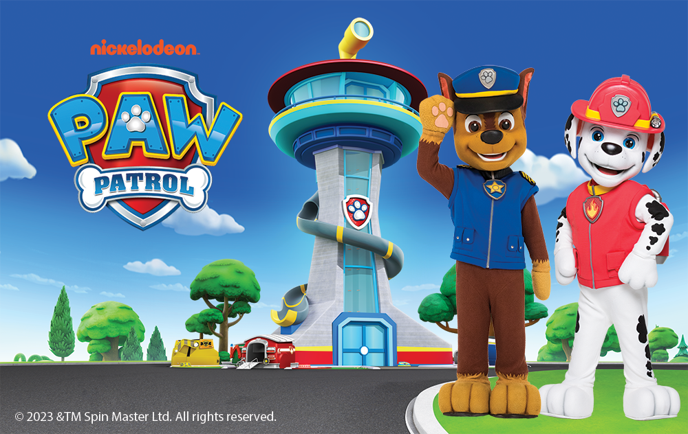 A special appearance from PAW Patrol