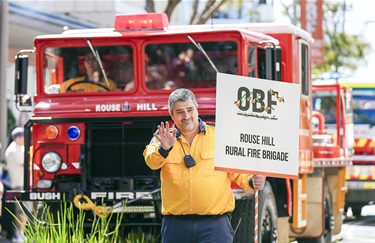OBF Parade - Rouse Hill Rural Fire Brigade